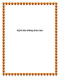 Kịch bản không hoàn hảo