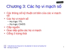 Chương 3: Các họ vi mạch số