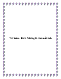 Trớ trêu - Kì 3: Những lá thư mất tích..