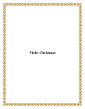 Violet Christmas