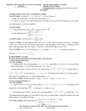 TRƯỜNG THPT CHUYÊN NGUYÊN TẤT THÀNH TỔ TOÁN  ĐỀ THI THỬ ĐẠI HỌC NĂM 2013