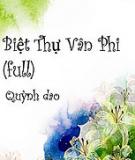 Truyện ngắn Biệt Thự Vân Phi