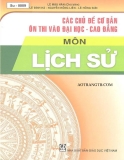 Ôn thi Đại học và Cao đẳng Môn Lịch sử