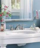 Phòng tắm đẹp và hiện đại với đồ nội thất Inox