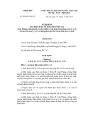 NGHỊ ĐỊNH Quy định chi tiết thi hành một số điều của Luật Phòng, chống bệnh truyền nhiễm về áp dụng biện pháp cách ly y tế, cưỡng chế cách ly y tế và chống dịch đặc thù trong thời gian có dịch