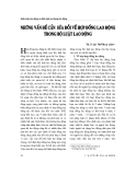 Báo cáo "Những vấn đề cần sửa đổi về hợp đồng lao động trong Bộ luật lao động "