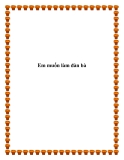 Em muốn làm đàn bà