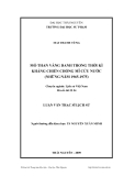 luận văn:MỎ THAN VÀNG DANH TRONG THỜI KÌ KHÁNG CHIẾN CHỐNG MĨ CỨU NƢỚC (NHỮNG NĂM 1965-1975)