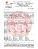  ĐỀ THI TUYỂN SINH ĐẠI HỌC NĂM 2013 MÔN: TIẾNG ANH; Khối D ĐỀ THI THỬ LẦN III 