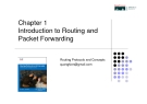 Chapter 1 Introduction to Routing and Packet ForwardingRouting Protocols and Concepts quangkien@gmail.com.Topicsl Inside the Router Ÿ Routers are computers Ÿ Router CPU and Memory Ÿ Internetwork Operating System Ÿ Router Bootup Process Ÿ Router Ports 