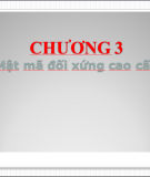 Chương 3 " Mật mã bất đối xứng"