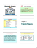 Electronic Circuits - Part 2 - Chapter 11 Frequency Response