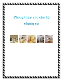 Phong thủy cho căn hộ chung cư