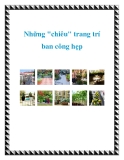 Những "chiêu" trang trí ban công hẹp