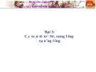 CƠ HỌC LƯỢNG TỬ - BÀI 3