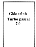 Giáo trình Turbo pascal 7.0