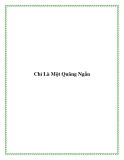 Chỉ Là Một Quãng Ngắn