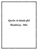 Quyến rũ thành phố Hamburg – Đức