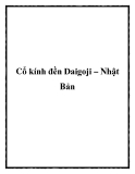 Cổ kính đền Daigoji – Nhật Bản