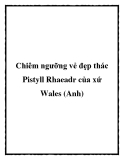 Chiêm ngưỡng vẻ đẹp thác Pistyll Rhaeadr của xứ Wales (Anh)