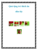 Quà tặng trẻ thích ăn dâu tây