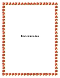 Truyện ngắn Em mãi yêu anh