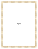 Truyện ngắn Mẹ tôi