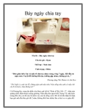 Bảy ngày chia tay
