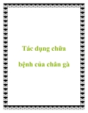 Tác dụng chữa bệnh của chân gà