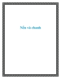 Nến và chanh