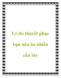 Lý do thuyết phục bạn nên ăn nhiều cần tây