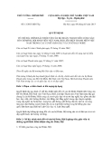 Quyết định số 13/2013/QĐ-TTg