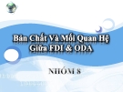 Đề tài " Bản Chất Và Mối Quan Hệ Giữa FDI và ODA "