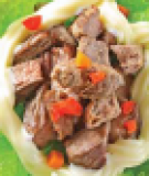 Bò xốt kem chua