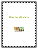 Khỏe đẹp khi hè đến