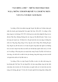 “VỢ CHỒNG A PHỦ" – NHỮNG THÂN PHẬN TRÂU NGỰA, NHỮNG TÂM HỒN ĐẸP ĐẼ VÀ CẢM HỨNG NHÂN VĂN CỦA VĂN HỌC CÁCH MẠNG