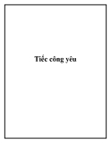 Tiếc công yêu