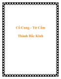 Cố Cung - Tử Cấm Thành Bắc Kinh