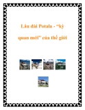 Lâu đài Potala - “kỳ quan mới” của thế giới