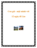 Con gái - một mình với 12 ngày đi Lào