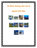 10 thiên đường đảo mà ít người biết đến