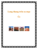 Lang thang trên sa mạc Úc