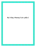Hạ Trắng -Phương Uyên- phần 2