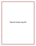 Tâm Sự Tù đáy Lòng Tôi