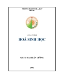 Giáo trình Hóa sinh học - GS.TS. Mai Xuân Lương