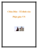 Chùa Dâu - Tổ đình của Phật giáo VN