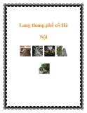 Lang thang phố cổ Hà Nội