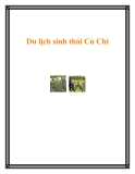 Du lịch sinh thái Củ Chi