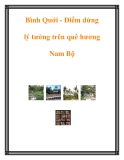 Bình Quới - Điểm dừng lý tưởng trên quê hương Nam Bộ