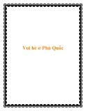 Vui hè ở Phú Quốc